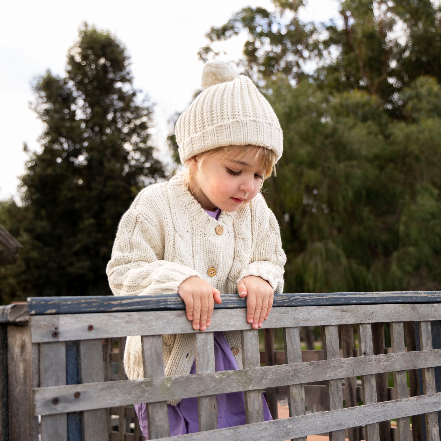 Organic Cotton Cardigan