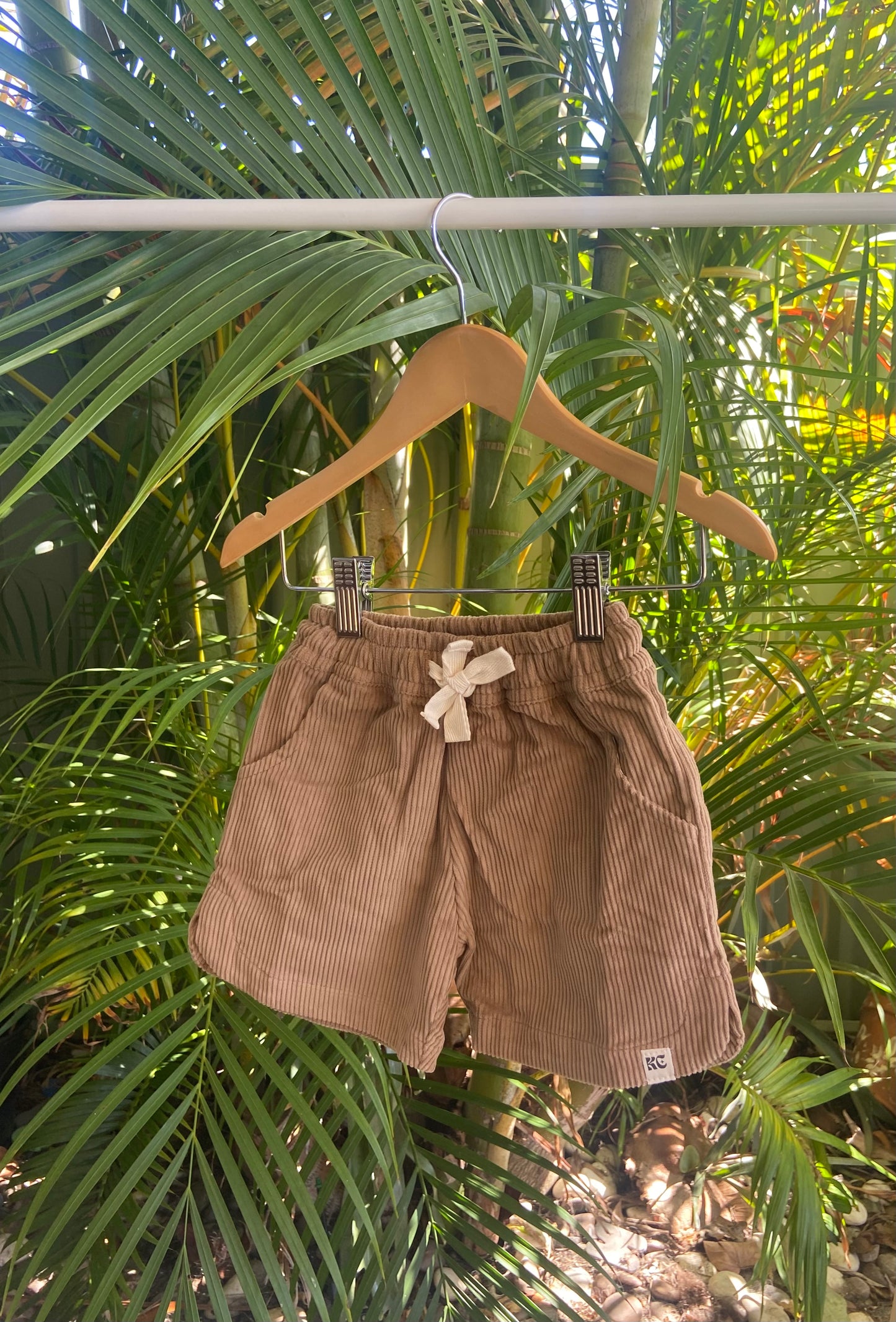 Corduroy Shorts - Chocolate